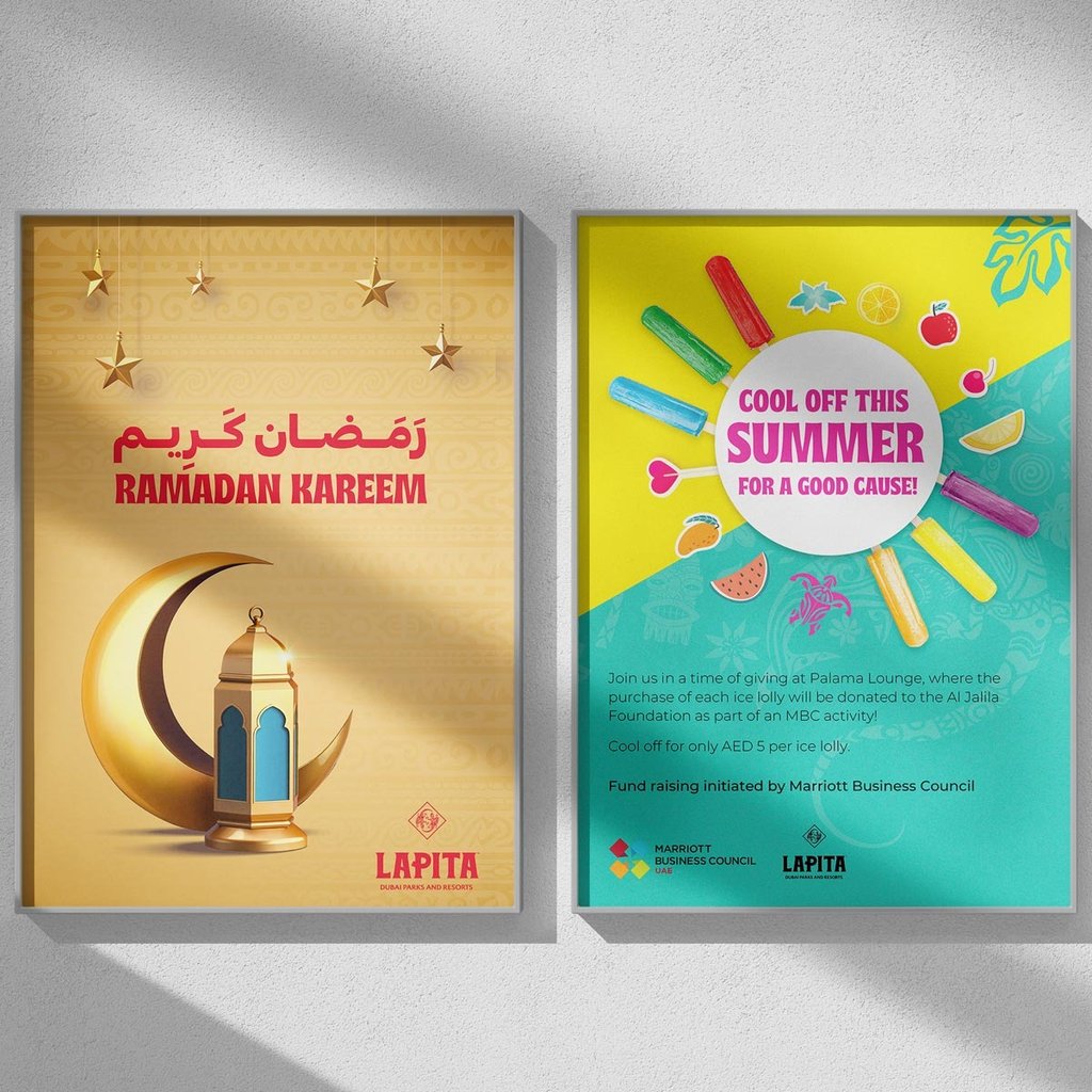 Lapita Dubai Parks & Resorts — Promotional Displays