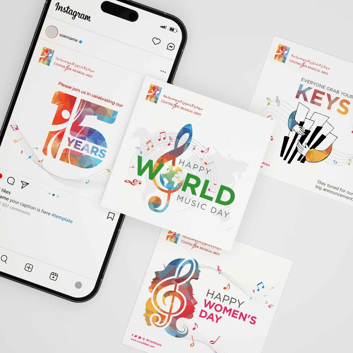 Centre for Musical Art — Social Media Content